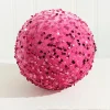 Decorator's Warehouse 6" Pink Sequin Ball Ornament > Christmas Decor|Christmas Ornaments