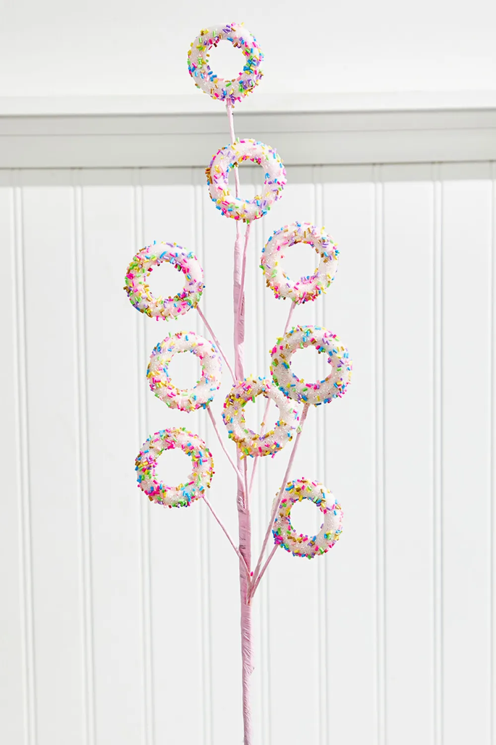 Decorator's Warehouse 24” Pink Sprinkle Donut Spray > Christmas Sale|Christmas Sprays