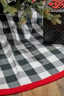 Decorator's Warehouse 54" Plaid Tree Skirt > Best Sellers|Christmas Tree Skirts