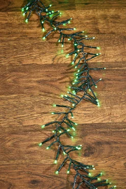 Decorator's Warehouse 53' Platinum Elite Cluster Lights - 1560L Green (Green Cord) > Vintage Christmas Lights|Twinkle Cluster Lights
