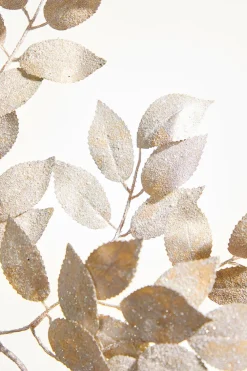 Decorator's Warehouse 35.5" Platinum Leaf Spray > Christmas Sprays|Christmas Decor