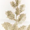 Decorator's Warehouse 23" Platinum Shimmer Metallic Holly > Gold & Champagne|Natural Elegance