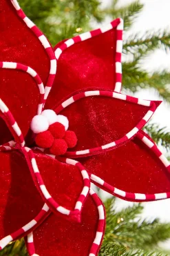 Decorator's Warehouse 22" Poinsettia Stem > Christmas Decor|Storyville