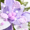 Decorator's Warehouse 22" Poinsettia Stem - Lavender White > Santa'S Sweet Shoppe|Christmas Flowers