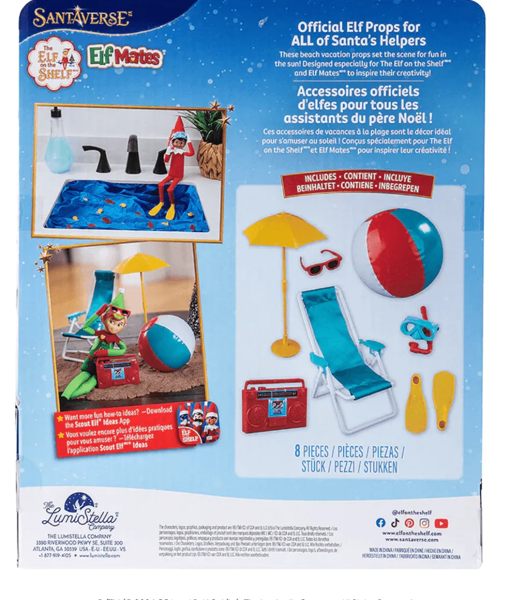 Decorator's Warehouse Polar Props™ Beach Vacation Set > Elf On The Shelf|Christmas Decor