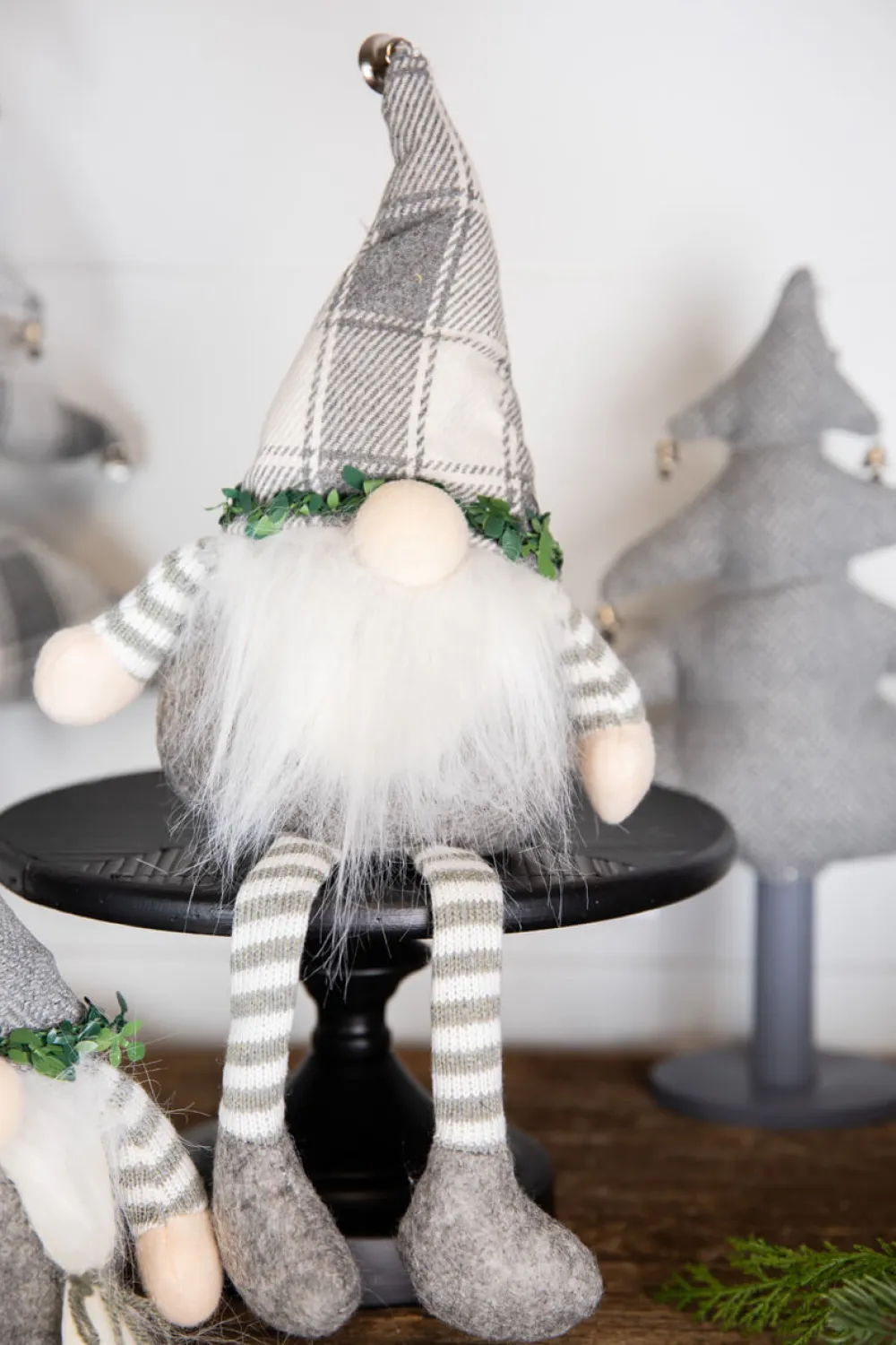 Decorator's Warehouse 16” Polyester Sitting Gnome > Christmas Accents|Christmas Decor