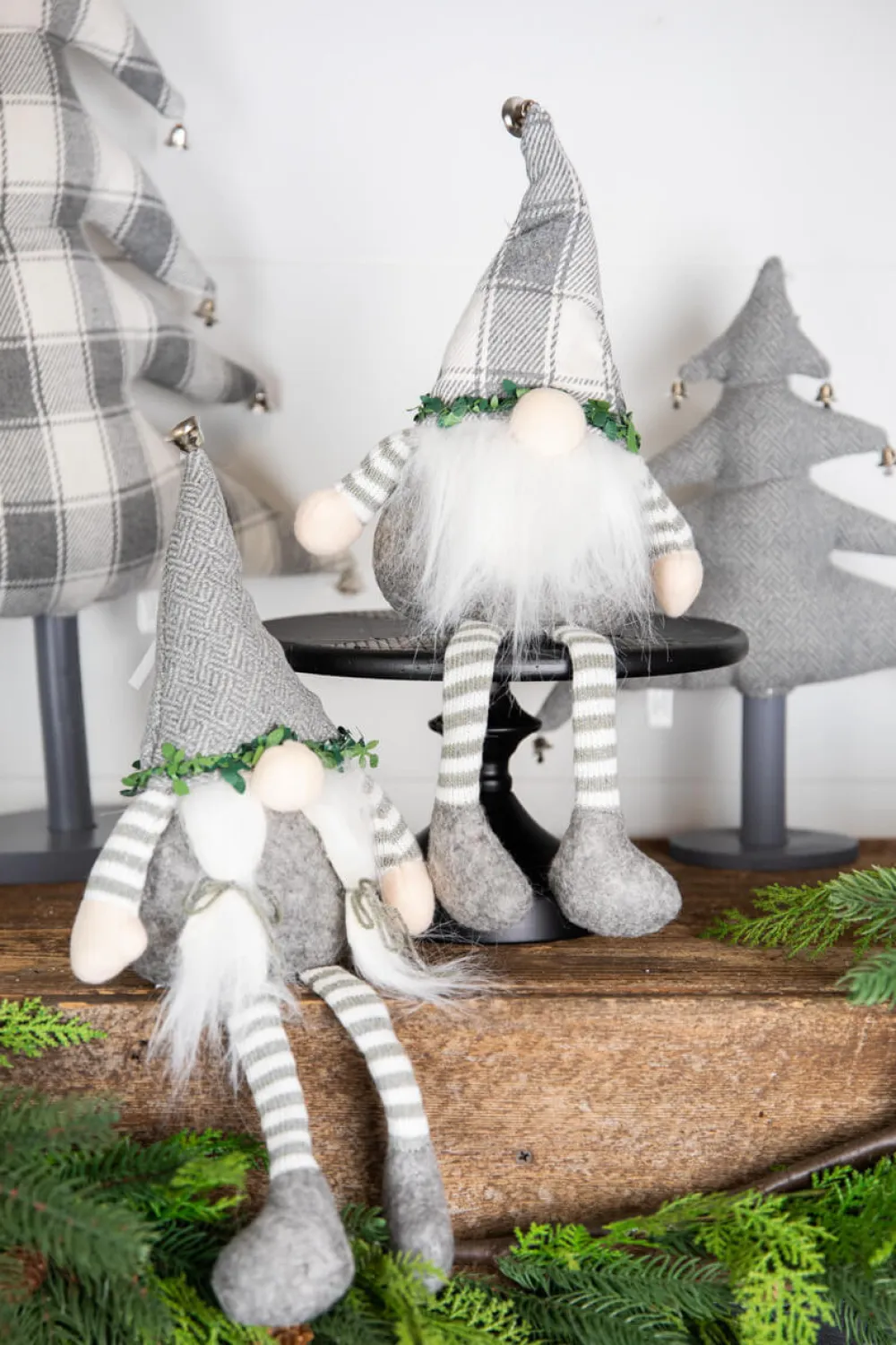 Decorator's Warehouse 16” Polyester Sitting Gnome > Christmas Accents|Christmas Decor