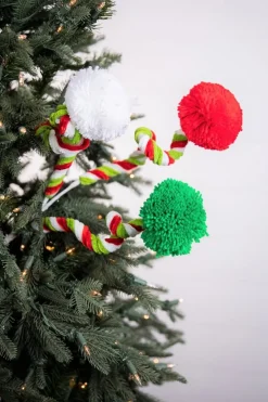 Decorator's Warehouse 31” Pom Pom Spray > Storyville|Christmas Sprays