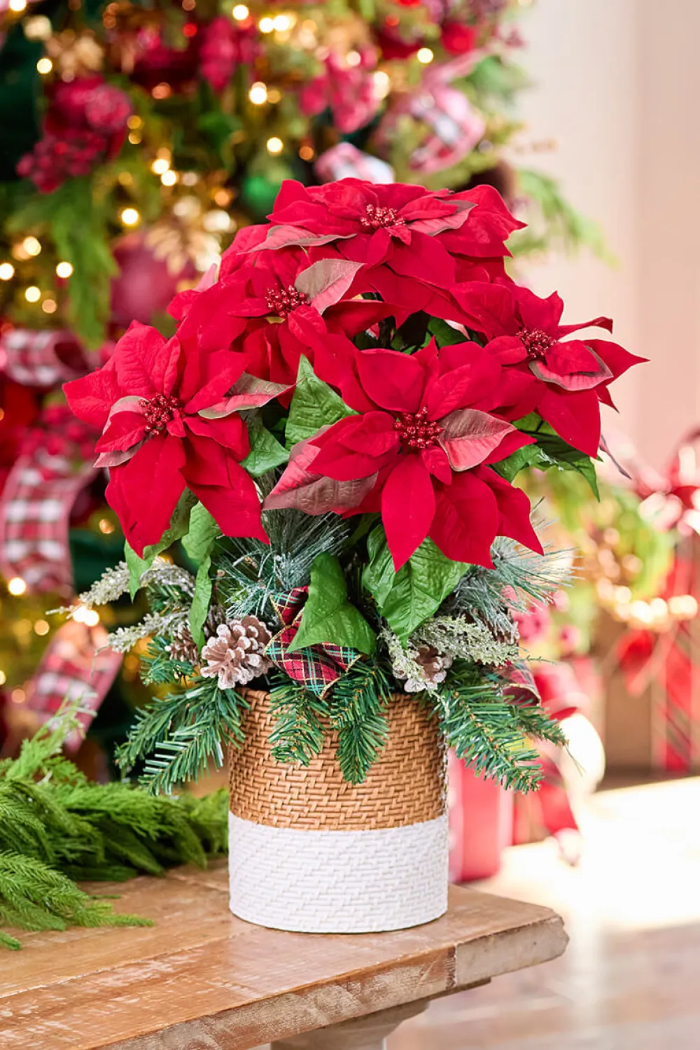 Decorator's Warehouse 24" Potted Poinsettia > Christmas Sale|Christmas Decor