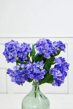 Decorator's Warehouse 24" Purple Hydrangea Bush > Christmas Decor|Spring Florals