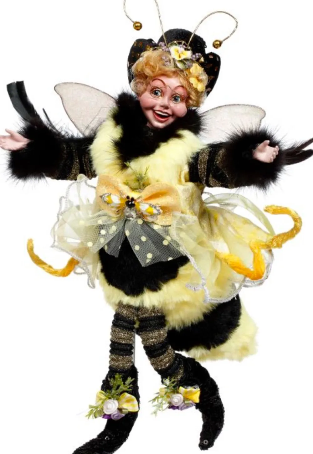 Decorator's Warehouse 8.5" Queen Bee Fairy - Mark Roberts > Mark Roberts Spring