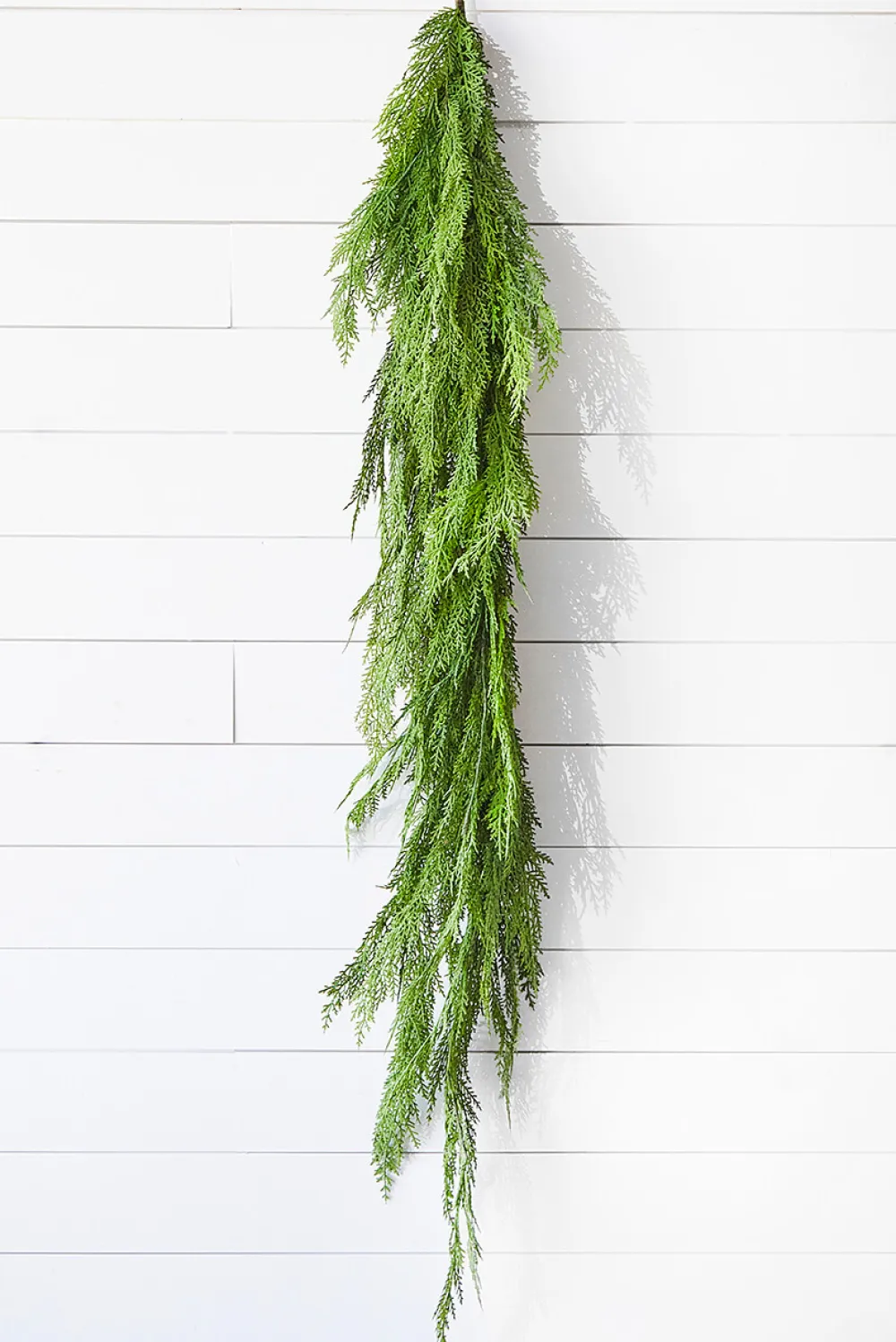 Decorator's Warehouse 48" Real Touch Lebanon Cedar Dripping Garland > Believe|Natural Greenery