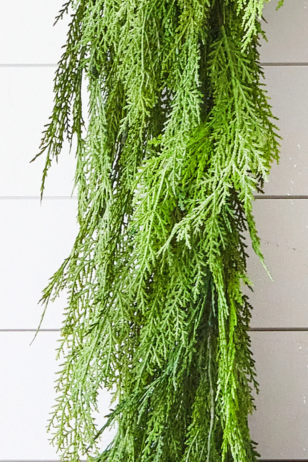 Decorator's Warehouse 48" Real Touch Lebanon Cedar Dripping Garland > Believe|Natural Greenery