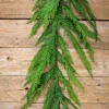 Decorator's Warehouse 48” Real Touch Lebanon Cedar Full Garland > Real Touch Garlands|Natural Greenery