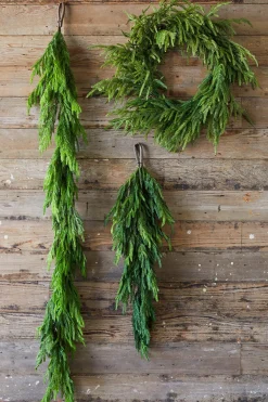 Decorator's Warehouse 72” Real Touch Norfolk Pine Garland > Real Touch Garlands|Cardinal