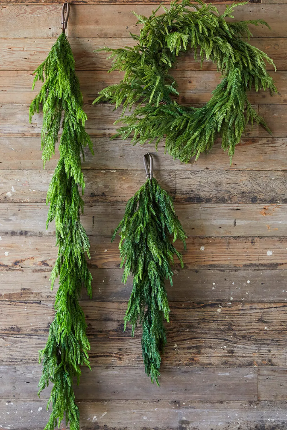 Decorator's Warehouse 72” Real Touch Norfolk Pine Garland > Real Touch Garlands|Cardinal