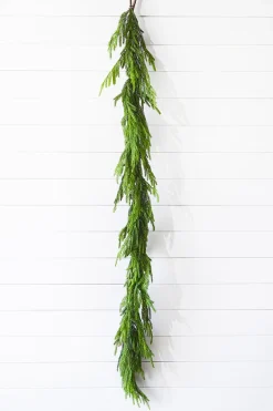 Decorator's Warehouse 72” Real Touch Norfolk Pine Garland > Real Touch Garlands|Cardinal