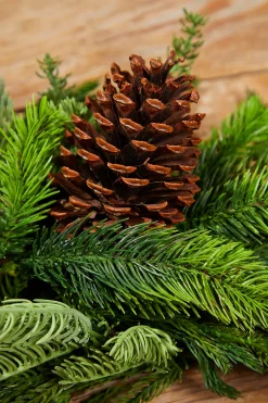 Decorator's Warehouse 42” Real Touch Norfolk / Spruce / Juniper Swag > Cardinal|Natural Greenery