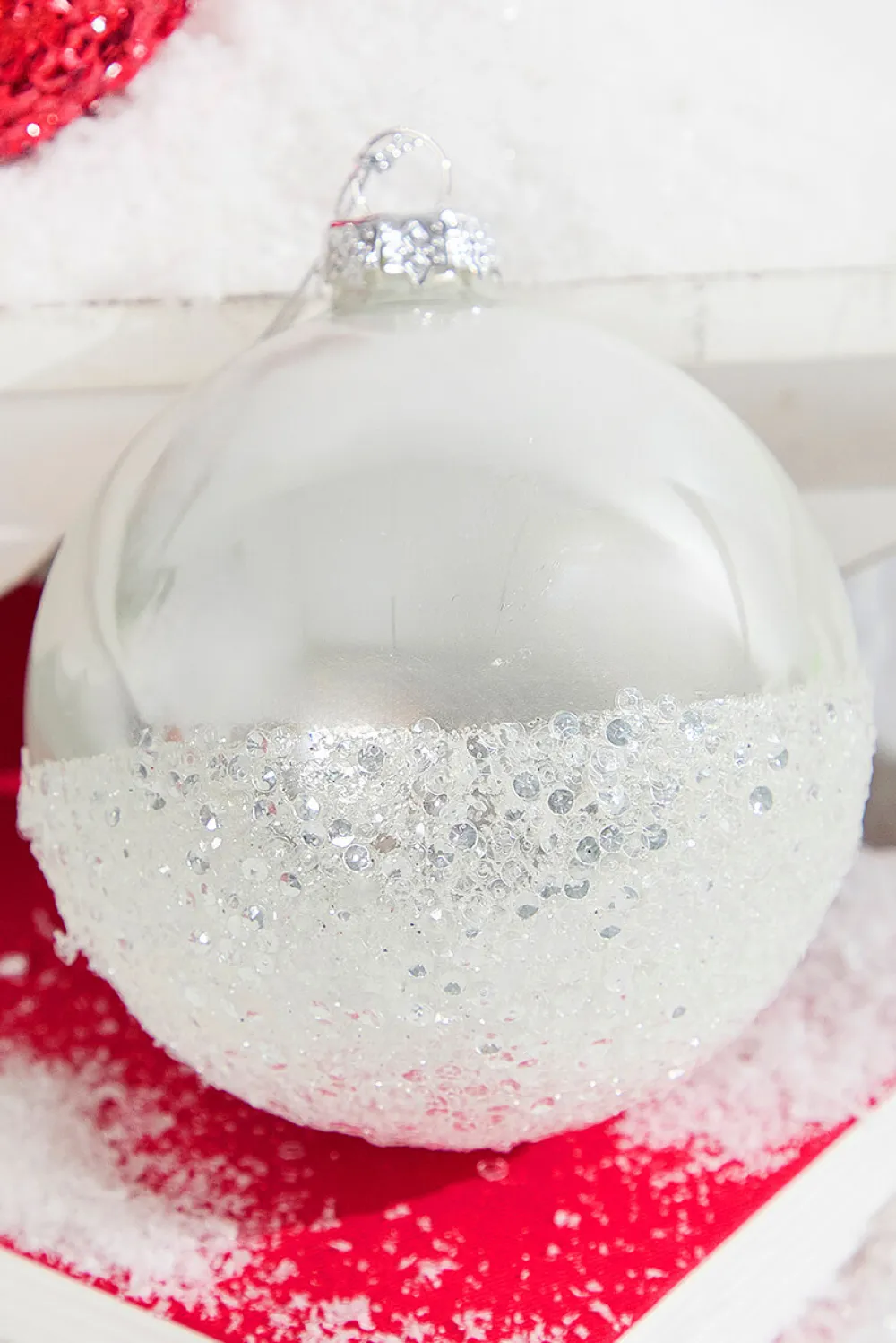 Decorator's Warehouse and Glass Ornaments with Glitter > Christmas Decor|Valentine'S Decor