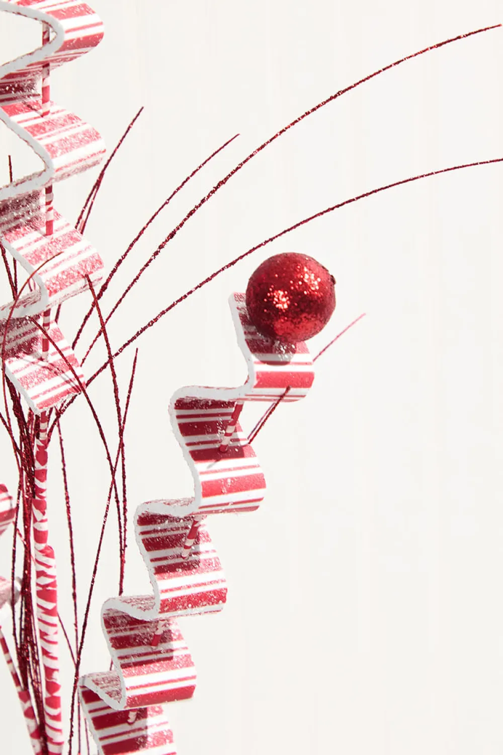 Decorator's Warehouse 31" Red and White Peppermint Spray > Christmas Decor|Christmas Sprays