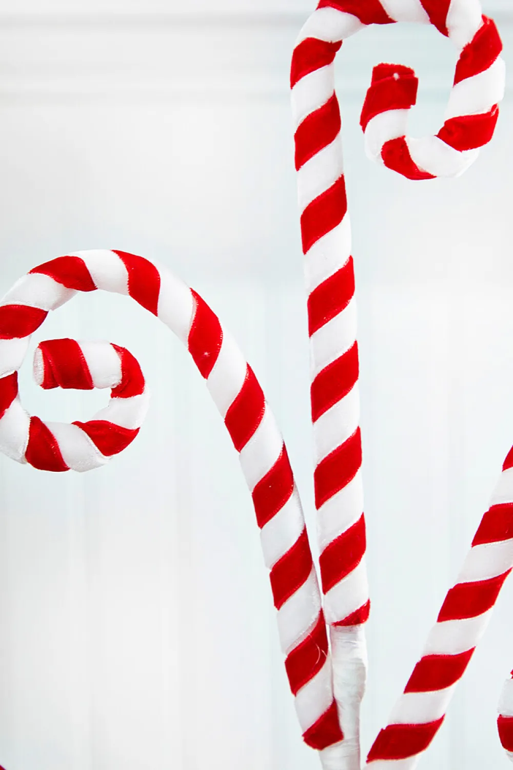 Decorator's Warehouse 24" Red and White Peppermint Swirl Spray > Best Sellers|Christmas Decor
