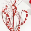 Decorator's Warehouse 34" Red and White Twist Grass Spray > Peppermint|Christmas Sale