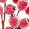 Decorator's Warehouse 21" Red Beaded Berry Spray > Cardinal|Christmas Sprays