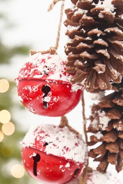 Decorator's Warehouse 19" Red Bells & Pinecones Ornament > Cardinal|Christmas Decor