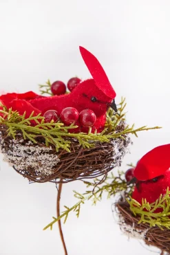 Decorator's Warehouse 22" Red Bird Spray > Cardinal|2026 New Additions