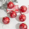 Decorator's Warehouse 5" Red Christmas Ball Ornaments - Set of 6 > Boxed Sets|Christmas Sale