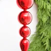 Decorator's Warehouse 19.5" Red Glass Finial Ornament > Christmas Decor|Christmas Ornaments