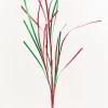 Decorator's Warehouse 34" Red & Green Foil Grass Spray > Christmas Sale|Christmas Sprays