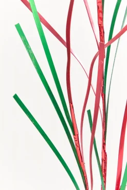 Decorator's Warehouse 34" Red & Green Foil Grass Spray > Christmas Sale|Christmas Sprays