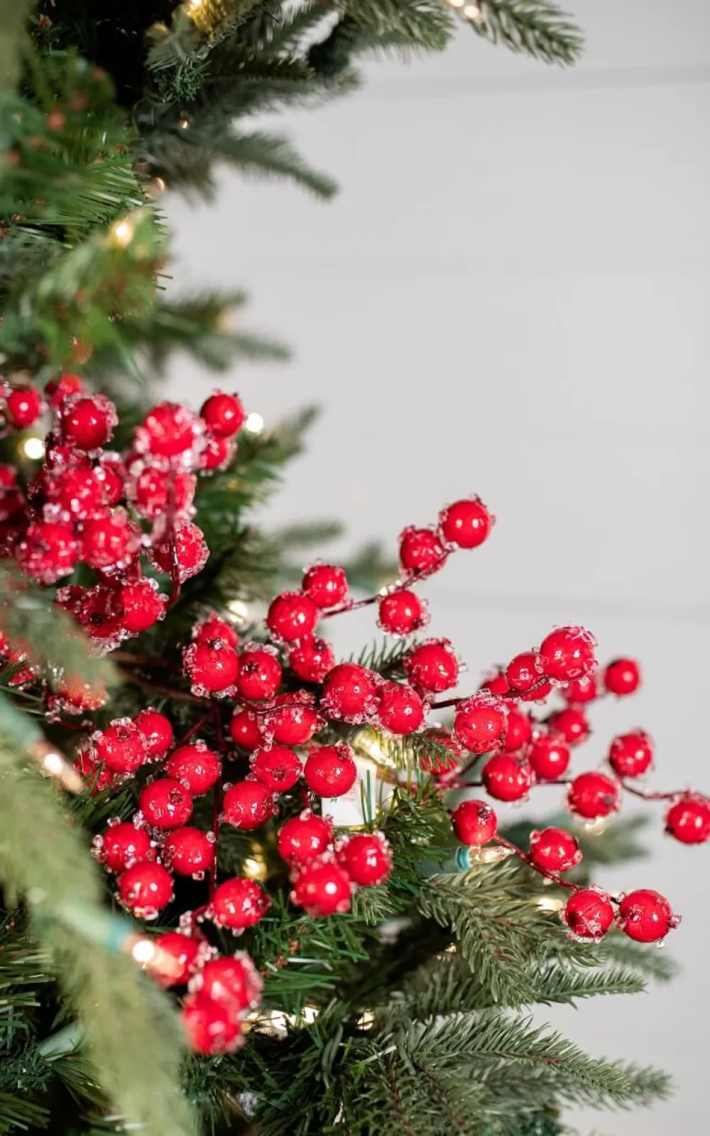 Decorator's Warehouse 29” Red Iced Crabapple Christmas Sprays (Weather Resistant) > Best Sellers|Cardinal