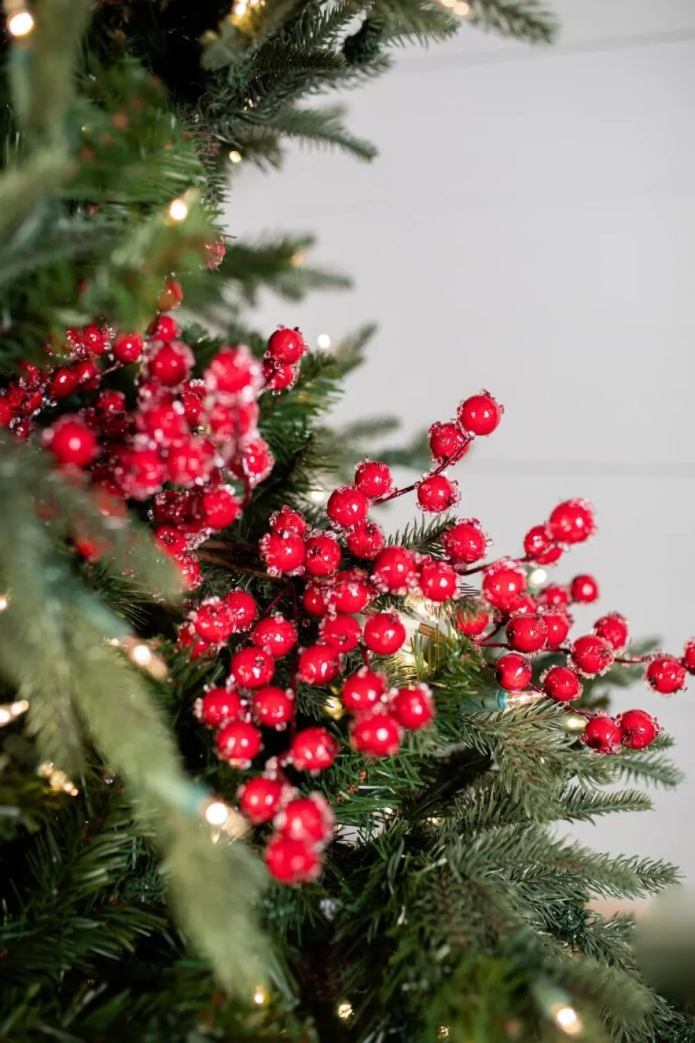 Decorator's Warehouse 29” Red Iced Crabapple Christmas Sprays (Weather Resistant) > Best Sellers|Cardinal