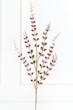 Decorator's Warehouse 30" Red Jeweled Glitter Spray > Christmas Sprays|Christmas Decor