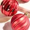 Decorator's Warehouse 3" Red Shatterproof Boxed - Set of 6 > Christmas Decor|Christmas Ornaments