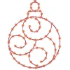 Decorator's Warehouse 24" Red Twinkling Fairy Copper Wire LED Ornament - 190 Lights > Outdoor Lighting|Lit Signs