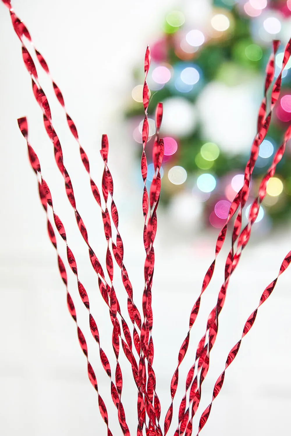 Decorator's Warehouse 32" Red Twisted Grass Spray > Christmas Sale|Christmas Sprays