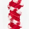Decorator's Warehouse 25.5" Red & White Twist Ribbon Spray > Christmas Sprays|Christmas Decor
