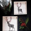 Decorator's Warehouse Reindeer Trays - Set of 2 > Christmas Sale