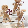 Decorator's Warehouse 7.5" Resin Candy Gingerbread Men > Christmas Decor|Christmas Accents