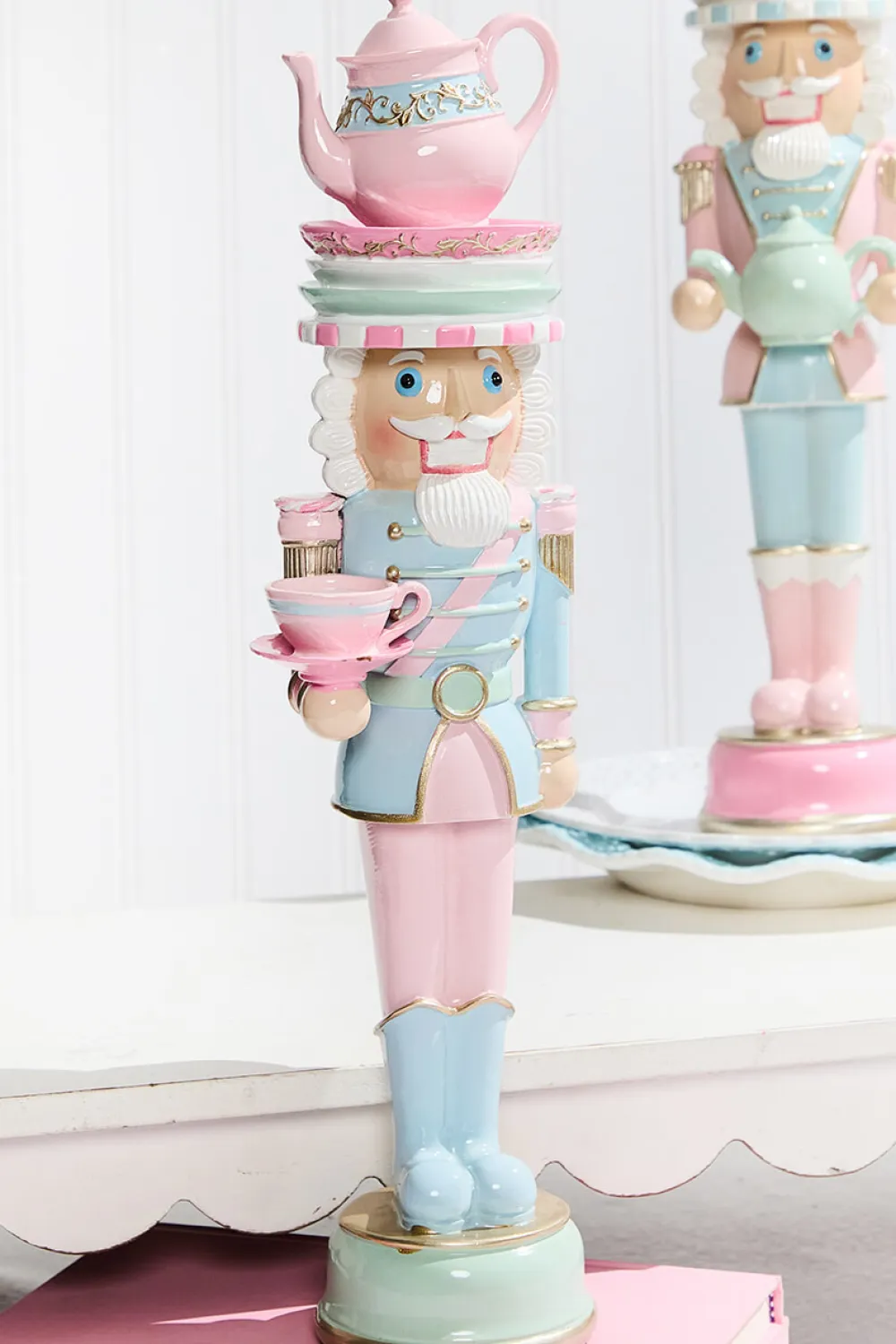 Decorator's Warehouse 16" Resin Dessert Toy Soldier > Santa'S Sweet Shoppe|Christmas Accents