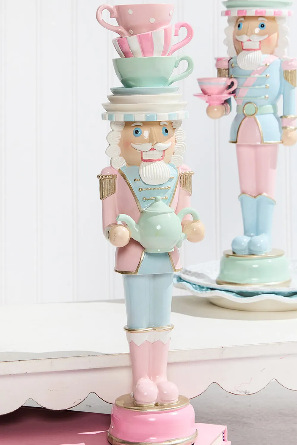 Decorator's Warehouse 16" Resin Dessert Toy Soldier > Santa'S Sweet Shoppe|Christmas Accents