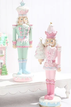 Decorator's Warehouse 18" Resin Dessert Toy Soldier > Santa'S Sweet Shoppe|Christmas Decor