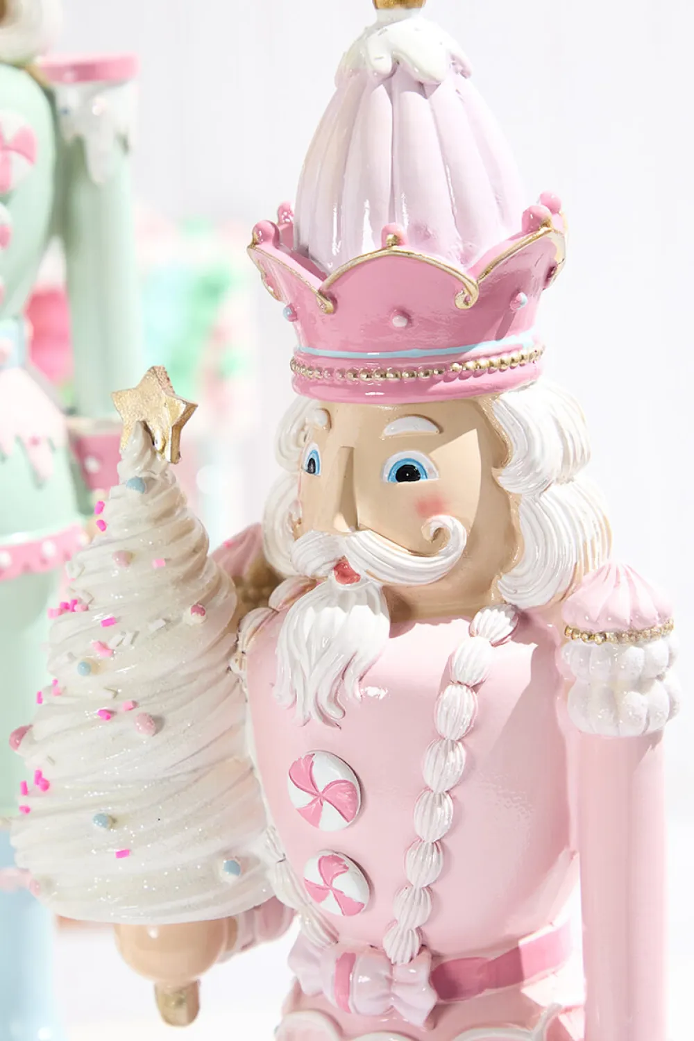 Decorator's Warehouse 18" Resin Dessert Toy Soldier > Santa'S Sweet Shoppe|Christmas Decor