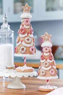 Decorator's Warehouse 11" Resin Donut Tree > Tabletop & Accent Trees|Christmas Decor