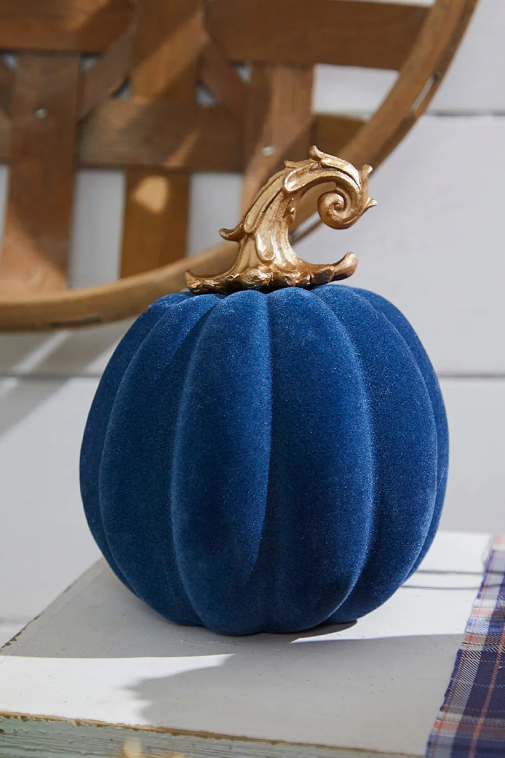 Decorator's Warehouse 6" Resin & Felt Harvest Pumpkin > Fall Decor|Fall Decor