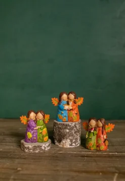 Decorator's Warehouse 3" Resin Forest Angel Friends > Fall Decor|Santas & Angels
