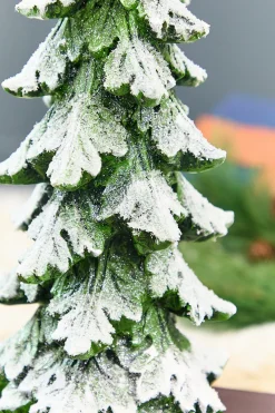 Decorator's Warehouse 20" Resin Frosted Snow Tree > Tabletop & Accent Trees|Christmas Decor